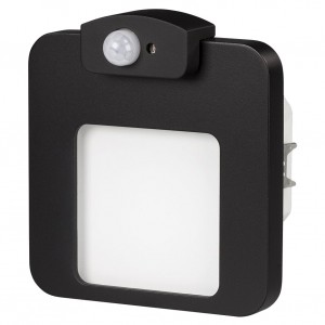 Zamel Ledix 01-212-61 - Oprawa LED Moza + Czujnik ruchu 14V DC, Kolor oprawy: Czarny, Barwa światła: Biały Zimny - Podgląd zdjęcia nr 1