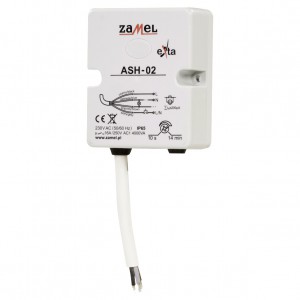 Zamel Exta ASH-02 - Automat schodowy z funkcją przeciwbllokady 230V AC, Natynkowy, Hermetyczny IP65 - Podgląd zdjęcia nr 1
