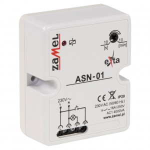 Zamel Exta ASN-01 - Automat schodowy 230V AC, Natynkowy IP20 - Podgląd zdjęcia nr 3