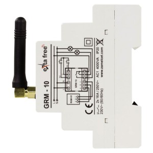 Zamel Exta Free GRM-10 - Sterownik modułowy 2-kanałowy sieci GSM (16A/4000W, 230V AC) - Podgląd zdjęcia nr 4