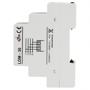 Zamel Exta LDM-30 - Wskaźnik napięcia sieci 3-fazowej typu LED (3x 11LED, 195-245V AC) - Podgląd zdjęcia nr 4
