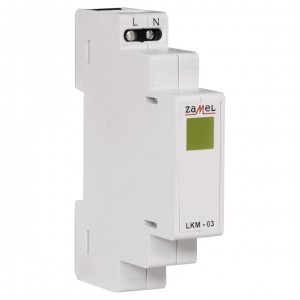 Zamel Exta LKM-03-30 - Wskaźnik zasilania - Kontroli fazy typu LED w kolorze żółtym (1-fazowy: L1) - Podgląd zdjęcia nr 3