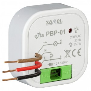 Zamel Exta PBP-01 - Przekaźnik bistabilny 230V AC, Montaż w puszcze p/t fi60 - Podgląd zdjęcia nr 3