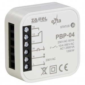 Zamel Exta PBP-04 - Przekaźnik bistabilny uniwersalny 230V AC 10A, Montaż w puszcze p/t fi60 - Podgląd zdjęcia nr 3