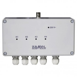 Zamel Exta Free RWS-311C - Bezprzewodowy, radiowy wyłącznik sieciowy 4-kanałowy (16A/4000W, 230V AC) - Podgląd zdjęcia nr 3