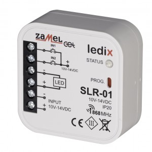 Zamel Ledix SLR-01 - Sterownik LED jednokolorowy 10-14V DC, Max 4A - Podgląd zdjęcia nr 2