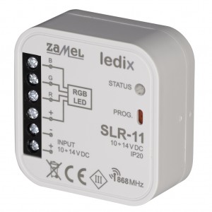 Zamel Ledix SLR-11 - Sterownik RGB bezprzewodowy 10-14V DC, Max 2,5A - Podgląd zdjęcia nr 2