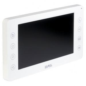 Zamel Entra VP-819W - Wideomonitor z 7-calowym wyświetlaczem LCD i dotykowymi przyciskami - Podgląd zdjęcia nr 3