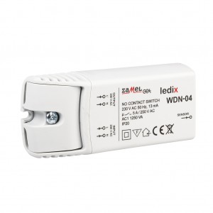 Zamel Ledix WDN-04 - Wyłącznik bezdotykowy / zbliżeniowy 230V AC, Max 5A - NOWOŚĆ! - Podgląd zdjęcia nr 3
