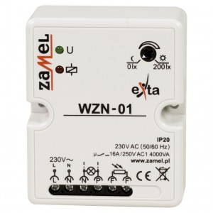Zamel Exta WZN-01 - Wyłącznik zmierzchowy bez sondy, Natynkowy IP20 - Podgląd zdjęcia nr 2