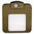 Zamel Ledix 01-212-41 - Oprawa LED Moza + Czujnik ruchu 14V DC, Kolor oprawy: Stare Złoto, Barwa światła: Biały Zimny - Miniatura zdjęcia nr 3