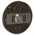 Zamel Ynsta PDK-252-BRA - Przycisk dzwonkowy ozdobny, okrągły z podświetleniem 230V AC, Kolor: Brązowy - Miniatura zdjęcia nr 3