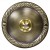 Zamel Ynsta PDM-231-MOS - Przycisk dzwonkowy mosiężny z szyldem okrągłym, Niskonapięciowy do 50V AC - Miniatura zdjęcia nr 2